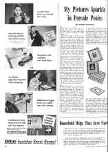 Better Homes & Gardens March 1944 Magazine Article: My Pictures Sparkle in Percale Posies