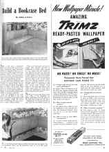 Better Homes & Gardens March 1944 Magazine Article: Build a Bookcase Bed