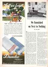 Better Homes & Gardens March 1944 Magazine Article: We Furnished on Next to Nothing