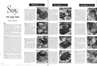 Better Homes & Gardens March 1944 Magazine Article: Soy, THE NEW FOOD