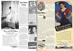 Better Homes & Gardens March 1944 Magazine Article: Young Mothers' Exchange