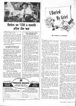 Better Homes & Gardens April 1944 Magazine Article: I Buried My Grief