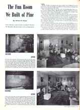 Better Homes & Gardens April 1944 Magazine Article: The Fun Room We Built of Pine