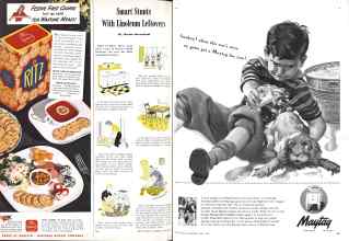 Better Homes & Gardens April 1944 Magazine Article: Page 54