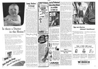 Better Homes & Gardens April 1944 Magazine Article: Young Mothers' Exchange