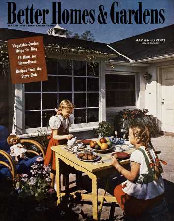 Better Homes & Gardens May 1944 Magazine Cover