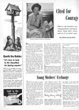 Better Homes & Gardens May 1944 Magazine Article: Young Mothers' Exchange