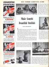 Better Homes & Gardens May 1944 Magazine Article: Make Gourds Beautiful Dutifuls