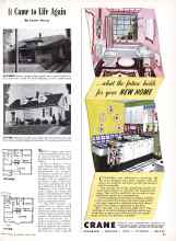 Better Homes & Gardens May 1944 Magazine Article: It Came to Life Again