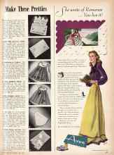 Better Homes & Gardens May 1944 Magazine Article: Make These Pretties