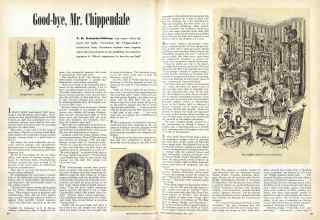 Better Homes & Gardens May 1944 Magazine Article: Good-bye, Mr. Chippendale