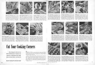 Better Homes & Gardens May 1944 Magazine Article: Cut Your Cooking Corners