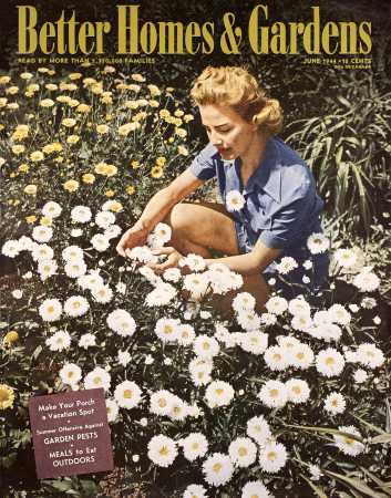 Better Homes & Gardens June 1944 Magazine Cover