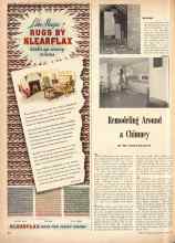 Better Homes & Gardens June 1944 Magazine Article: Remodeling Around a Chimney