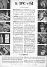 Better Homes & Gardens June 1944 Magazine Article: It's NEWS to Me!