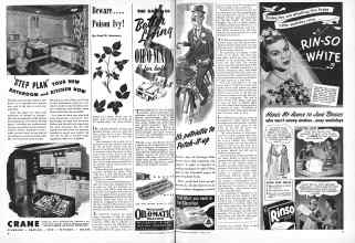 Better Homes & Gardens June 1944 Magazine Article: Beware . . . . Poison Ivy!