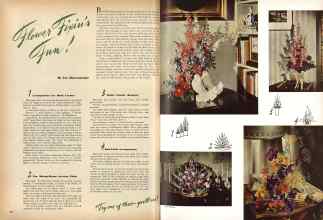 Better Homes & Gardens June 1944 Magazine Article: Flower Fixin's Fun!