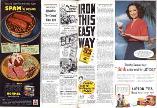Better Homes & Gardens June 1944 Magazine Article: Creamless 