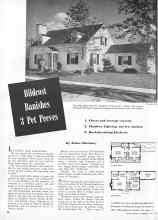 Better Homes & Gardens July 1944 Magazine Article: Bildcost Banishes 3 Pet Peeves