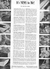 Better Homes & Gardens July 1944 Magazine Article: It's NEWS to Me!
