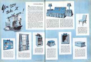 Better Homes & Gardens July 1944 Magazine Article: You can take it with you!