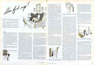 Better Homes & Gardens July 1944 Magazine Article: I'm fed up!
