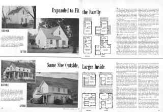 Better Homes & Gardens July 1944 Magazine Article: Expanded to Fit the Family