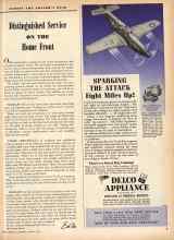 Better Homes & Gardens August 1944 Magazine Article: Distinguished Service ON THE Home Front