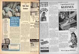 Better Homes & Gardens August 1944 Magazine Article: Let's Choose Sides and Fight About Furniture