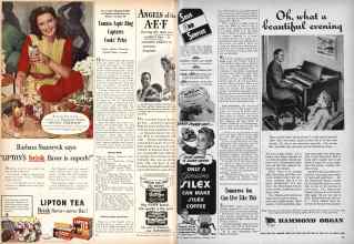 Better Homes & Gardens August 1944 Magazine Article: Tomato Aspic Ring Captures Cooks' Prize