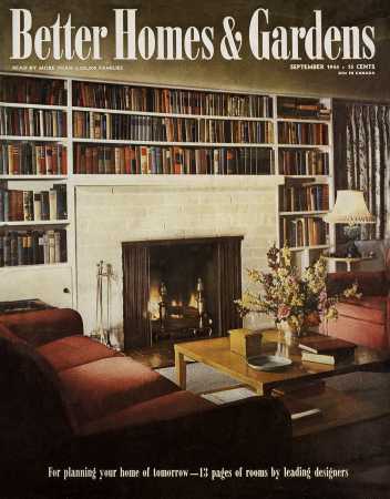 Better Homes & Gardens September 1944 Magazine Cover