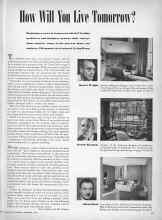 Better Homes & Gardens September 1944 Magazine Article: How Will You Live Tomorrow?