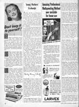 Better Homes & Gardens September 1944 Magazine Article: Young Mothers' Exchange