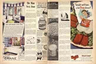 Better Homes & Gardens September 1944 Magazine Article: The Man Next Door
