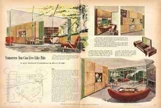Better Homes & Gardens September 1944 Magazine Article: Tomorrow You Can Live Like This