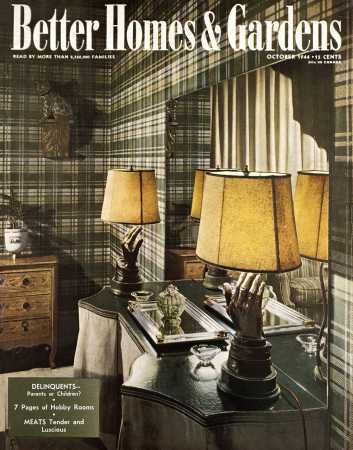 Better Homes & Gardens October 1944 Magazine Cover