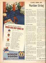Better Homes & Gardens October 1944 Magazine Article: Wartime living