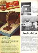 Better Homes & Gardens October 1944 Magazine Article: Room for a Railroad