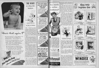 Better Homes & Gardens October 1944 Magazine Article: THE DIARY