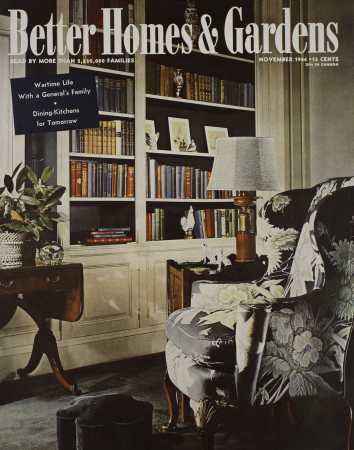 Better Homes & Gardens November 1944 Magazine Cover