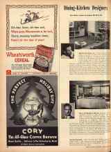 Better Homes & Gardens November 1944 Magazine Article: Dining-Kitchen Designers