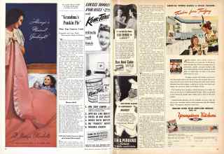 Better Homes & Gardens November 1944 Magazine Article: 