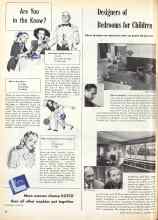 Better Homes & Gardens December 1944 Magazine Article: Designers of Bedrooms for Children Christmas in the Workshop