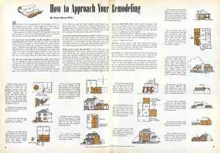 Better Homes & Gardens December 1944 Magazine Article: How to Approach Your Remodeling