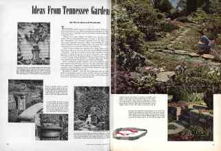Better Homes & Gardens December 1944 Magazine Article: Ideas From Tennessee Gardens