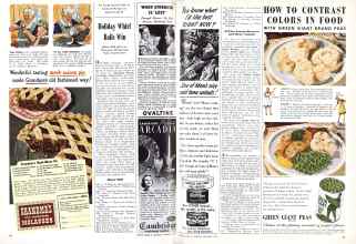 Better Homes & Gardens December 1944 Magazine Article: Holiday Whirl Rolls Win