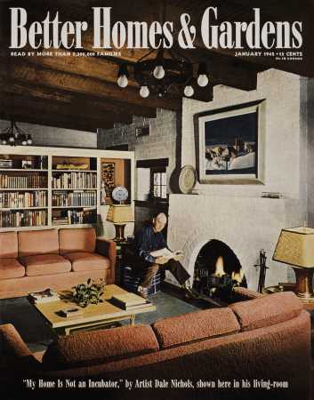 Better Homes & Gardens January 1945 Magazine Cover