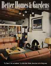 Better Homes & Gardens January 1945 Magazine Cover