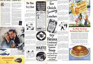 Better Homes & Gardens January 1945 Magazine Article: The Man Next Door