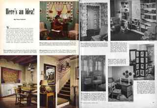 Better Homes & Gardens January 1945 Magazine Article: Here's an Idea!